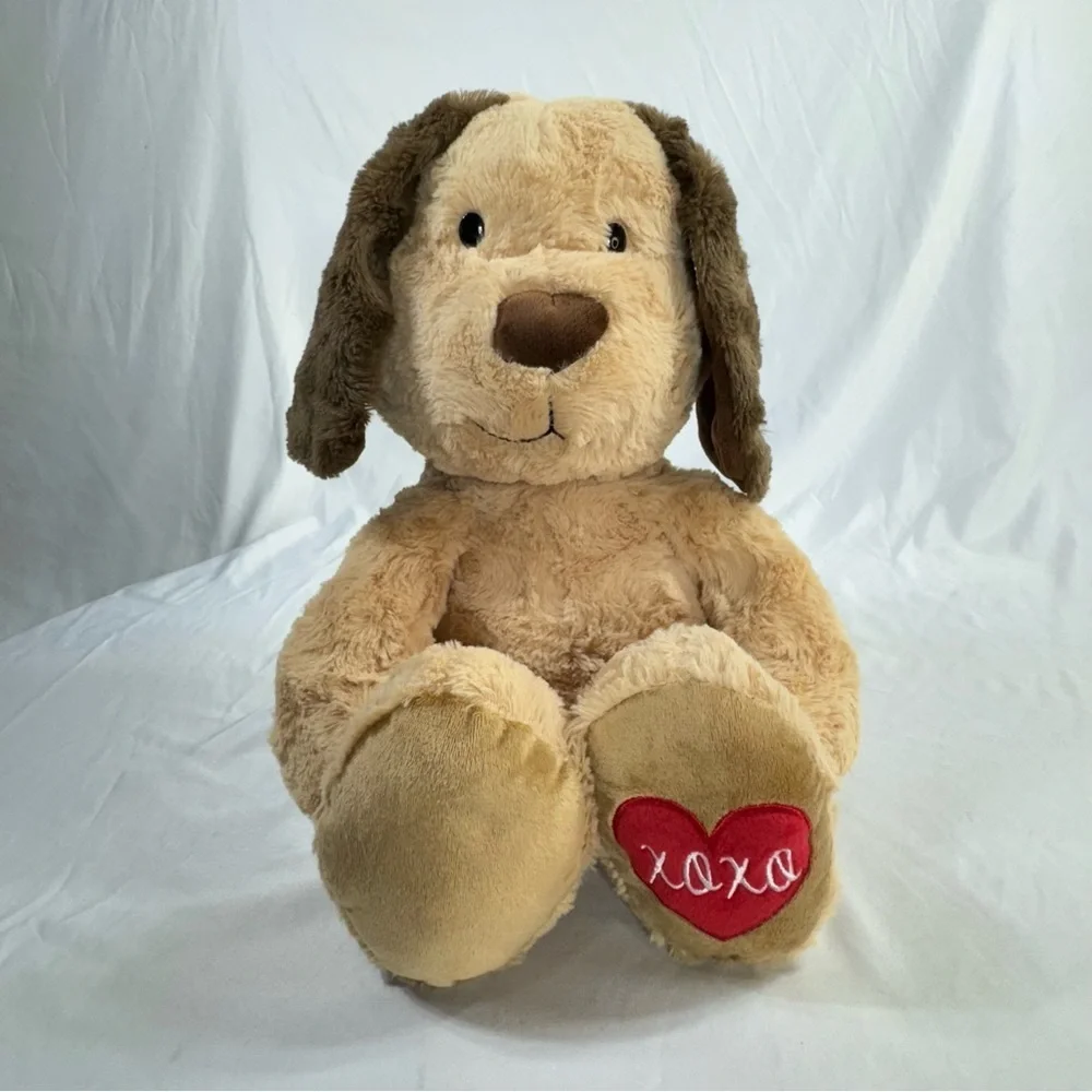Animal Adventure Destination Holiday XO Love Puppy Dog Plush
